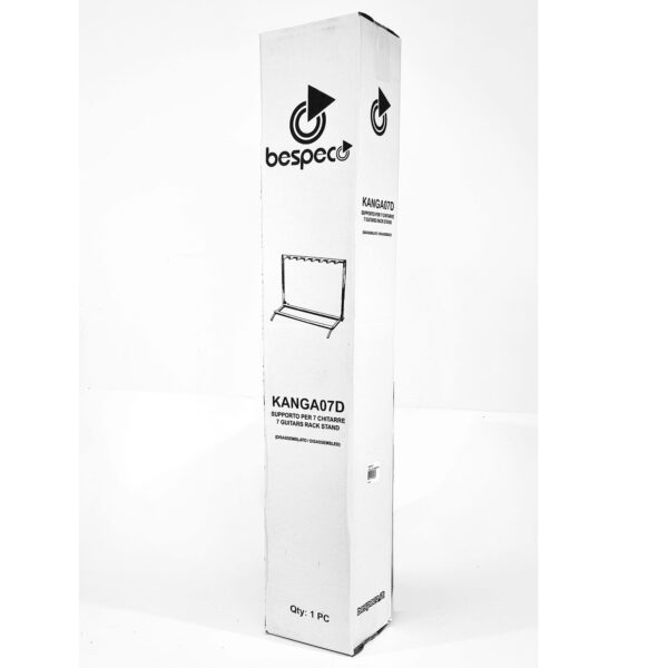 KANGA07D – Rastrelliera per 7 chitarre e/o bassi - Packaging