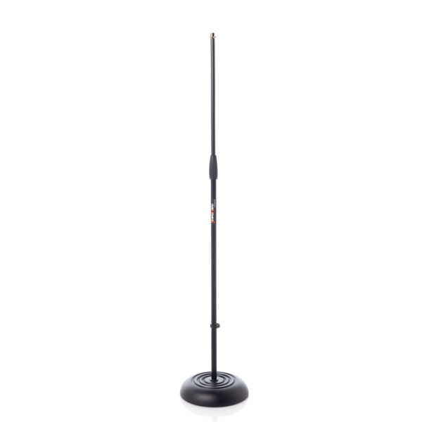 Asta dritta con base tonda in ghisa