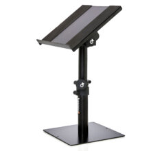 SH300DK - Supporto multifunzionale con ripiano d'appoggio su tavolo.