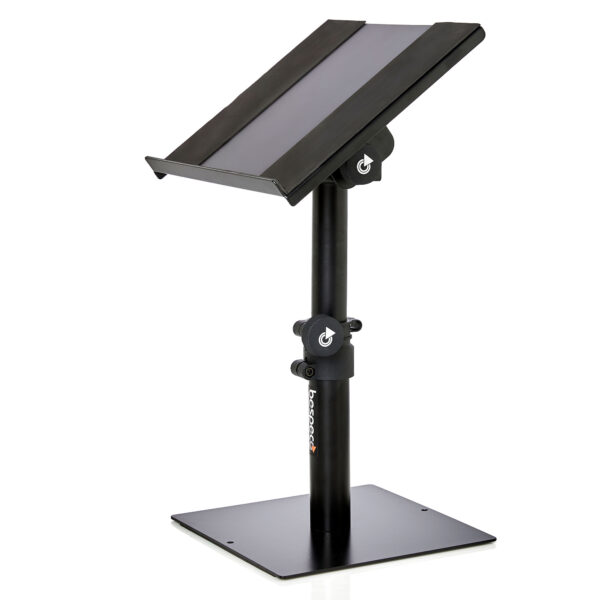 SH300DK - Supporto multifunzionale con ripiano d'appoggio su tavolo.
