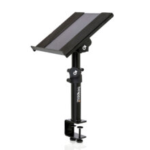 SH300TC - Supporto multifunzionale da scrivania con aggancio a morsetto. Suggerito per laptop, tablet, speaker monitor e mixer.