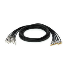 Cavi multicanale con connettori jack Ø 6,3 mm - RCA