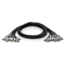Cavi multicanale digitali AES/EBU con connettori jack Ø 6,3 mm e cannon