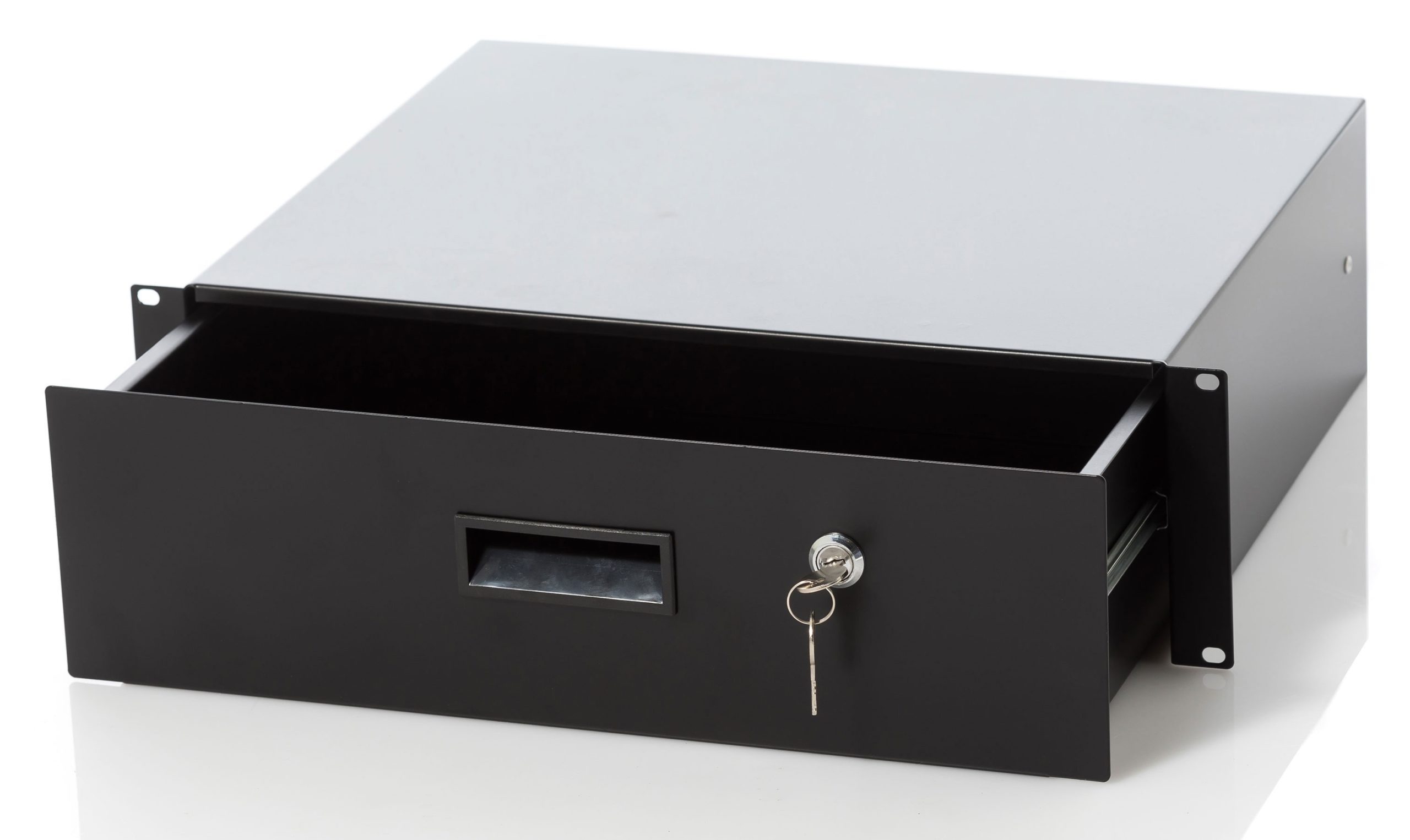 crs3u-cassetto-rack-19-a-3-unita-con-incasso-e-chiusura-a-chiave