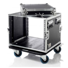Flight cases 19" serie Professional con ruote
