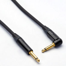 Cavo serie ALPHA per strumenti - jack Ø 6,3 mm - jack Ø 6,3 mm 90°
