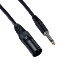Cavo per speaker attivo - cannon maschio - jack Ø 6,3 mm
